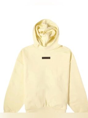 Fear of God Essentials garden yellow mock-neck sweatshirt size medium